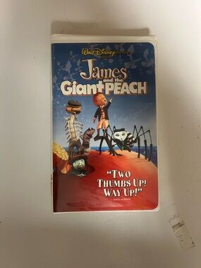 Walt Disney James and The Giant Peach VHS